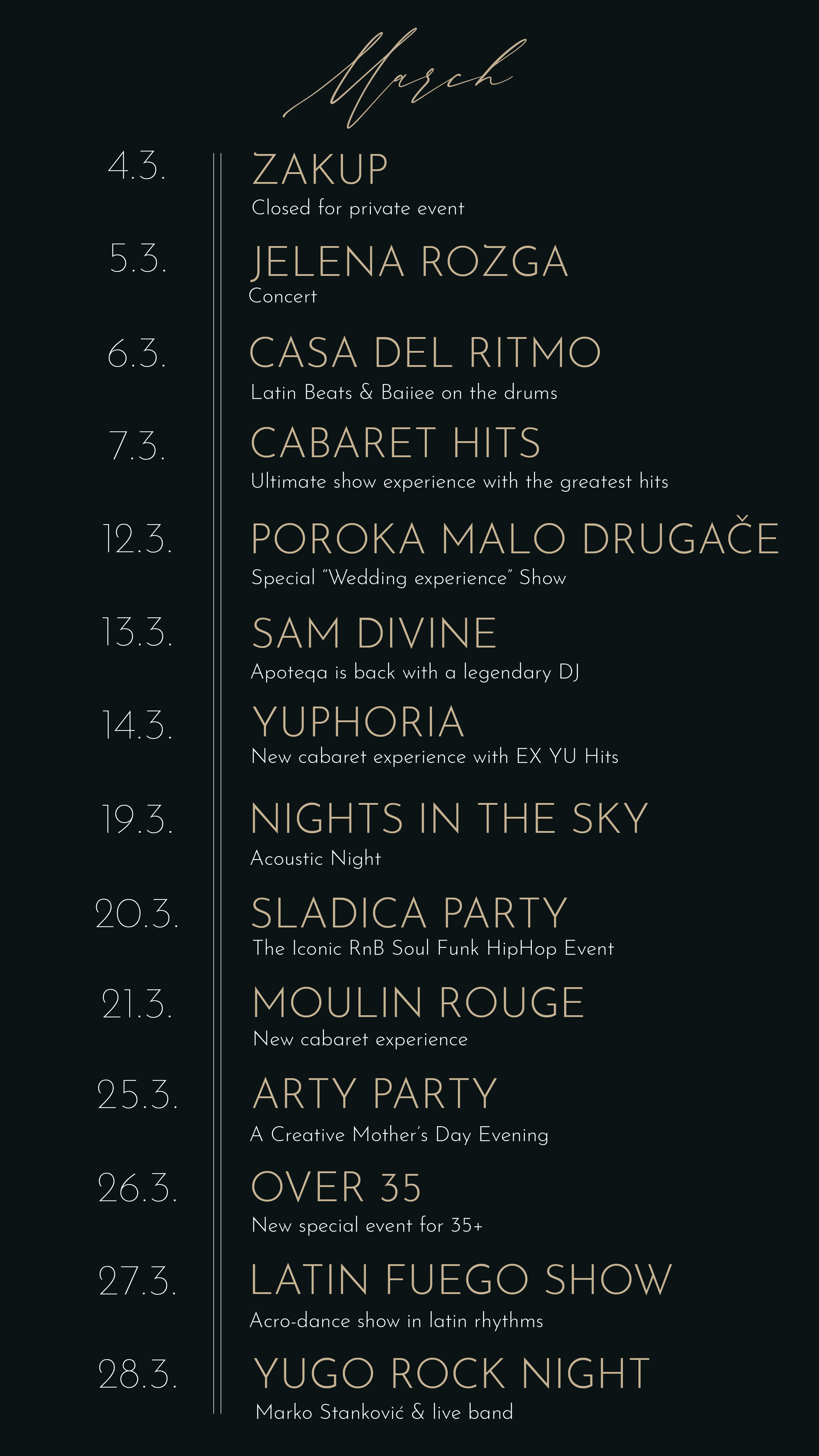 Nebo marec 26 event program